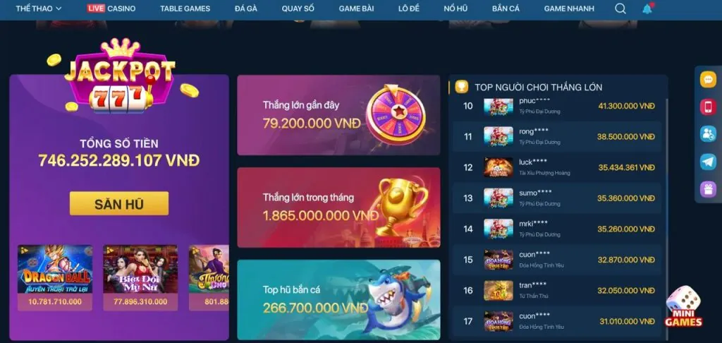 Đa dạng trò chơi v9bet